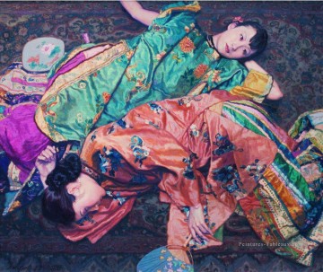 Rêve d’automne chinois Chen Yifei Peinture à l'huile